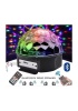 Hoparlör Disco Sahne Disko Topu Bluetooth Usb Led Işıklı Mp3 Disko