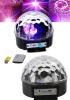 Parti Malzemesi Sese Duyarlı USB ve SD Kart Girişli Led Küre Disko Topu Renkli Işıklı Lazer Hoparlör