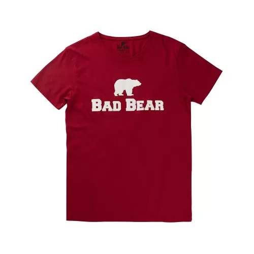 Bad Bear Erkek Bad Bear Tee Tişört -Koyu  Kırmızı