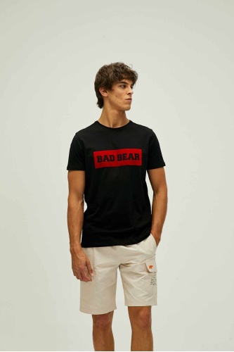 Bad Bear Flog T-Shırt - Siyah