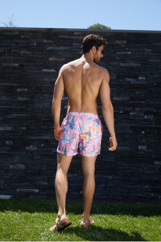 Five Pocket Deniz Şortu - Pembe
