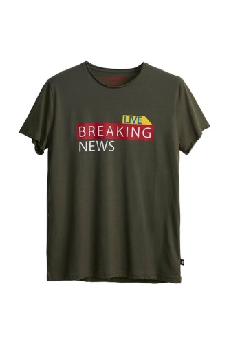 Bad Bear Erkek Breakıng Tee T-shirt Haki