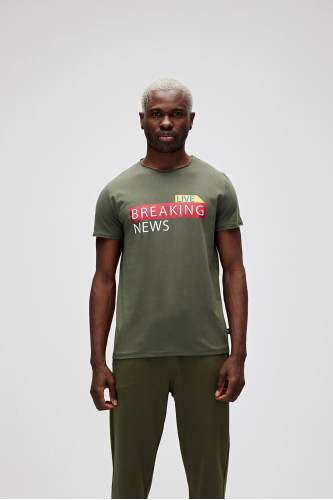 Bad Bear Erkek Breakıng Tee T-shirt Haki