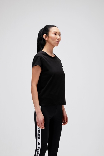 Bad Bear Kadın Olıvıa O-neck Tee T-shirt - Siyah