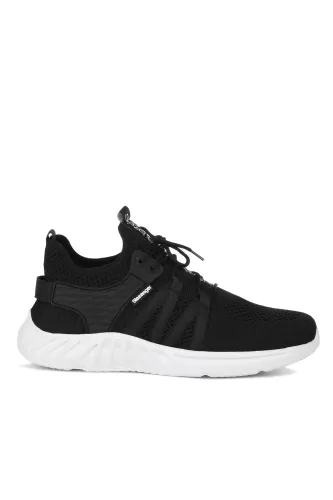 Slazenger  Gabriel Erkek Sneaker - Siyah/Beyaz