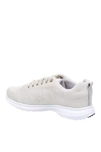Greyder Kadın Simli Sneaker - Ekru
