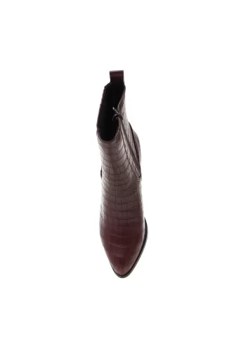 Vero Moda Topuklu Bot - Bordo