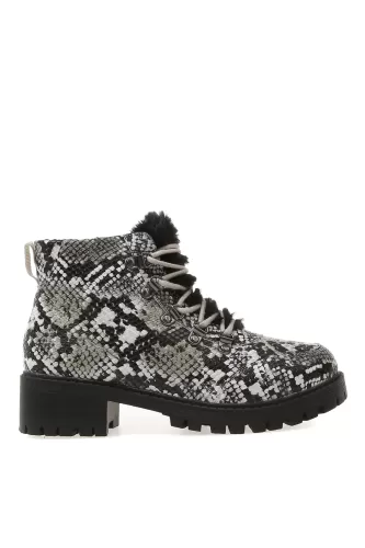 Vero Moda Vmalma Birch Kadın Bot - Gri/Siyah