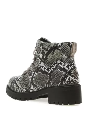 Vero Moda Vmalma Birch Kadın Bot - Gri/Siyah