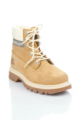 Caterpillar Cat Colorado Hakiki Deri Kadın Bot- Sarı