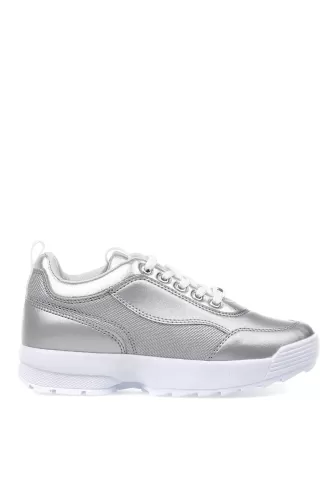 Limon Olivia Kadın Sneaker-Gümüş