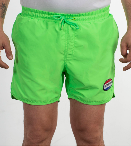 Five Pocket Deniz Şortu - Neon Yeşil