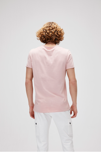 Bad Bear Erkek Skull Blow Tee T-shirt – Pembe ile Dinamik ve Şık Bir Dokunuş