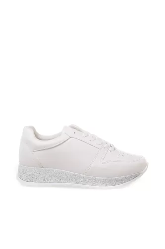 Limon 19-ELA Kadın Sneaker–Beyaz