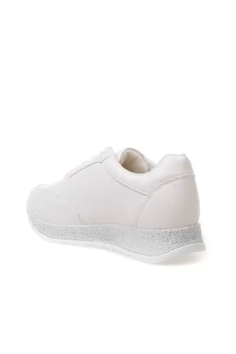 Limon 19-ELA Kadın Sneaker–Beyaz