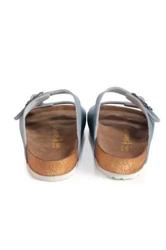 Slazenger Lens G Unisex Terlik - Mavi Sim