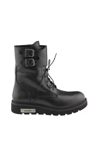 Harley Davidson Siyah Kadın Bot 021Z100558-BLACK