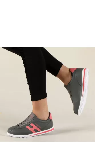 Hammer Jack Kadın Sneaker - Gri/Pembe