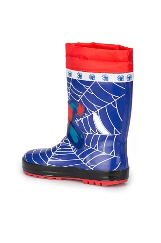Spiderman Erkek Çocuk Çizme-Mavi