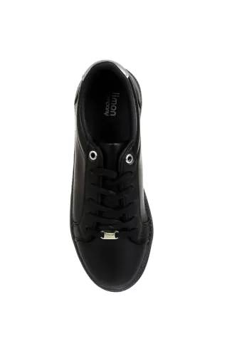 Limon Siya  Kadın Sneaker-Siyah