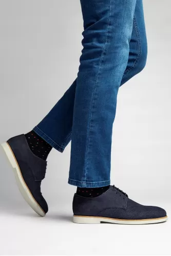 Cotton Bar Erkek Klasik Ayakkabı - Lacivert