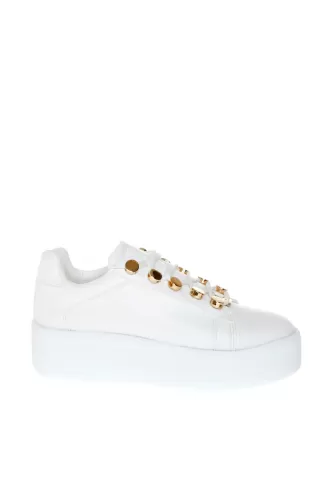 Limon Kadın Sneaker- Beyaz