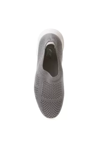 Limon Merge Kadın Simli Sneaker- Gri