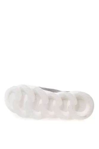 Limon Merge Kadın Simli Sneaker- Gri