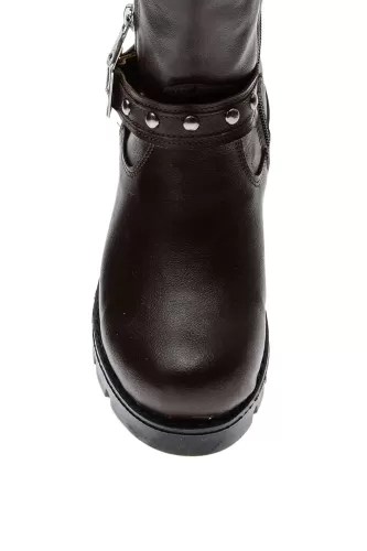 Pinkstep Bamby Kız Çocuk Çizme - Kahve