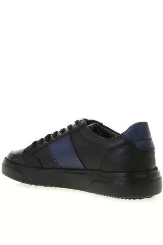 Limon Parpa ERkek Sneaker - Siyah/ Lacivert