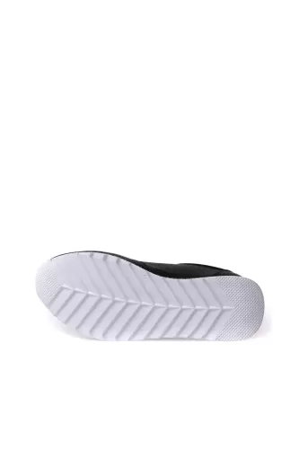 Limon Ela Kadın Sneaker-Siyah