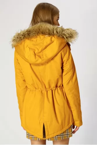 Only Kadın Mont - Sarı