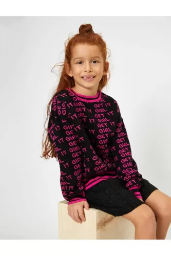 Koton Kız Çocuk Sweatshirt - Pembe