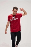 Bad Bear Erkek Bad Bear Tee Tişört -Koyu  Kırmızı
