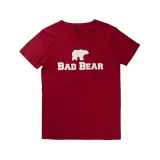 Bad Bear Erkek Bad Bear Tee Tişört -Koyu  Kırmızı