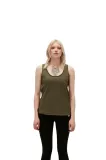 Bad Bear Kadın Barbara Tank T-shirt - Haki