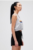 Bad Bear Kadın Raınbow Tank-Top Crop -Grimelanj