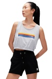 Bad Bear Kadın Raınbow Tank-Top Crop -Grimelanj