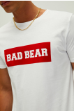 Bad Bear Flog T-Shırt - Kırık Beyaz