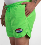 Five Pocket Deniz Şortu - Neon Yeşil