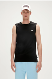 Bad Bear Rowan Tank-Top Bisiklet Yaka Erkek Tişört - Siyah