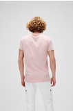 Bad Bear Erkek Skull Blow Tee T-shirt – Pembe ile Dinamik ve Şık Bir Dokunuş