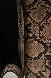 Vero Moda Yılan Desenli Kadın Clutch / El Çantası - Ekru