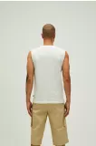 Bad Bear Tribe Tank-top Off-white Beyaz Erkek Atlet