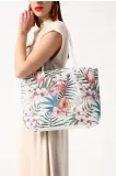David Jones 5923-3A Desenli Renkli Kadın Çanta