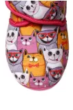 Limon Ber Cat Çocuk Ev Panduf - Pembe