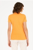U.S POLO ASSN Kadın Turuncu Polo Yaka T-Shirt - Turuncu