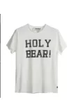 Bad Bear Holy Bear Tee T-Shirt-Beyaz