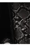 Vero Moda Yılan Desenli Kadın Clutch / El Çantası - Gri