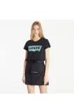 Levis Mavi Logolu Kadın T-Shirt - Siyah